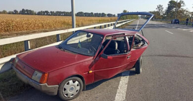 На автодорозі Полтава – Кременчук знов ДТП з постраждалим водієм автомобіля “ЗАЗ”
