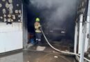 У Кременчуцькому районі у гаражі загорівся автомобіль